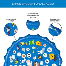 Inflatable Water Splash Mat product image