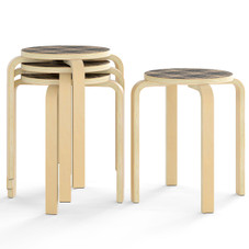 Round Stacking Stool (4-Pack) product image