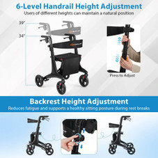 Foldable Rollator Walker  product image