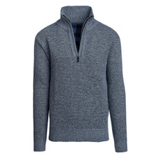 Men's Casual Half-Zip Fleece Sweater Jacket product image