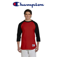 Champion Tagless Raglan Baseball Jersey (Medium) product image