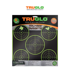 Truglo Tru-See 5-Bull Firearm Target (6-Pack) product image