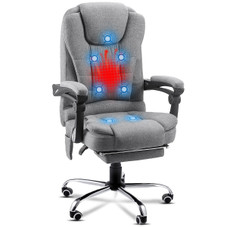 Ergonomic Reclining Office Chair with Optional Footrest product image