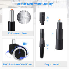 Ergonomic Reclining Office Chair with Optional Footrest product image