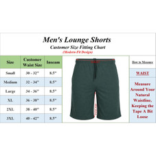Men’s Modern Fit Cotton Blend Lounge Shorts (5-Pack) product image
