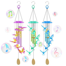 Solar Color-Changing Wind Chime product image