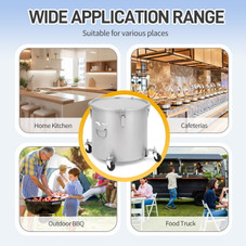 10 Gallon Fryer Oil Bucket with Lid product image