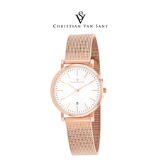 Christian Van Sant Women's Paradigm Silver Dial Watch product image