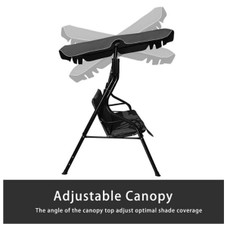 3-Seat Patio Canopy Glider Swing product image