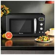 Retro Countertop Compact 0.9 Cu. Ft. Microwave Oven product image