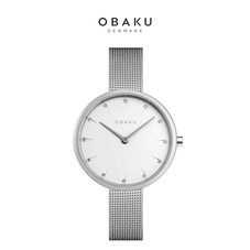 Obaku Women's Notat White Dial Watch  product image