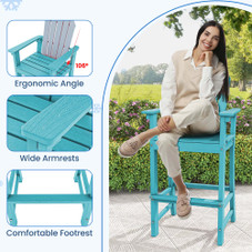 Outdoor HDPE Bar-Height Patio Chair  product image