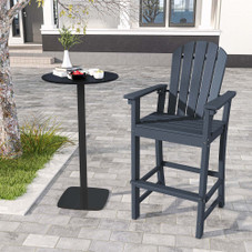 Outdoor HDPE Bar-Height Patio Chair  product image