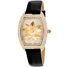 Christian Van Sant Women's Lotus Rose Gold Dial Watch  product image