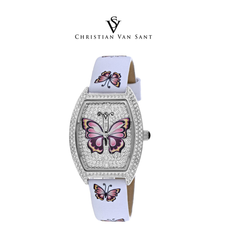 Christian Van Sant Women's Papillon Silver Dial Watch product image