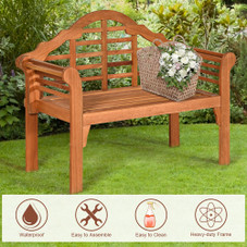 Outdoor Wooden Folding Bench  product image