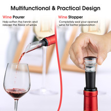 6 in 1 Electric Wine Bottle Opener Set product image