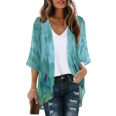 Women's Lightweight Chiffon Kimono Cardigan product image