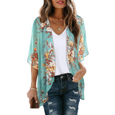 Women's Lightweight Chiffon Kimono Cardigan product image