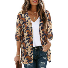 Women's Lightweight Chiffon Kimono Cardigan product image