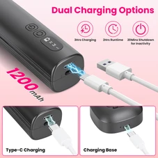 2-In-1 Electric Foot Callus Remover & Nail Grinder product image