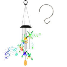 Solar Hummingbird Wind Chime product image