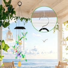 Solar Hummingbird Wind Chime product image