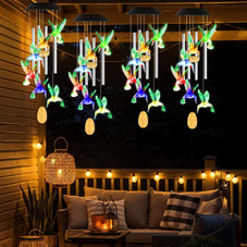 Solar Hummingbird Wind Chime product image