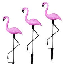 Pink Flamingo Solar Landscape Light (1- to 3-Pack) product image