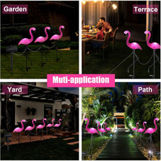 Pink Flamingo Solar Landscape Light (1- to 3-Pack) product image