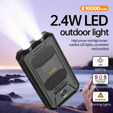 10,000mAh Solar Charger  Dual USB + Type‑C (2‑Pack ) product image