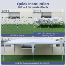 10 x 20 FT Portable Gazebo Shelter  product image