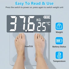 Smart Digital Body Weight Scale with Full Composition Analysis product image