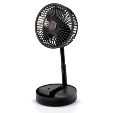 AuraChill 14" Rechargeable Adjustable Folding Fan product image