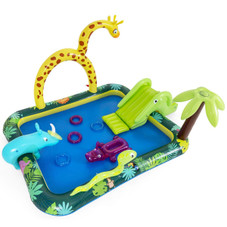 Kids' Inflatable Play Center with Animal Slide product image