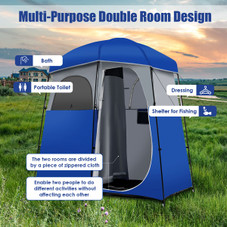 Double-Room Camping Shower/Changing Tent  product image
