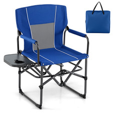 Folding Camping Chair with Side Table & Cup Holder (1-2 Pack) product image
