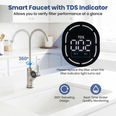 Tankless Under-Sink RO System with 8-Stage Filtration (600/800 GPD) product image