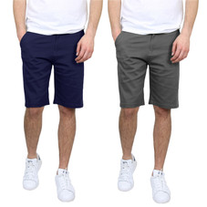 Men's 5-Pocket Cotton Stretch Chino Shorts (2-Pack) product image