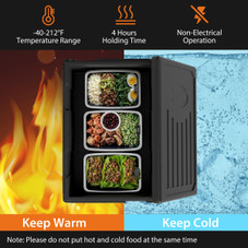 Insulated Food Pan Carrier in Stackable Hot Box product image