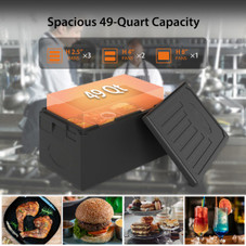 Insulated Food Pan Carrier in Stackable Hot Box product image