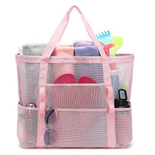 Large Mesh Beach Tote Bag product image