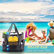 Large Mesh Beach Tote Bag product image