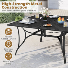 60” x 60” Square Patio Dining Table for 8 product image
