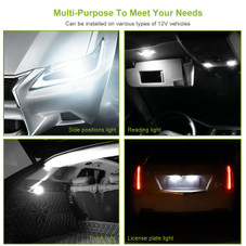 T10 194 LED Vehicle Interior Light Bulb (10-Pack) product image