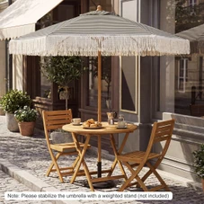 7-foot Patio Umbrella with Fringe product image
