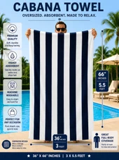Large Cabana Beach Towel (2- to 6-Pack) product image