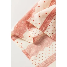 Kelsey Frilled Short Puff Sleeve Mixed Print Blouse product image