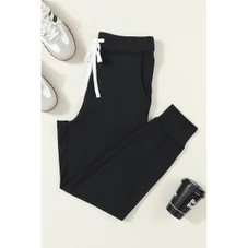 River Drawstring Waist Pocketed Leggings product image