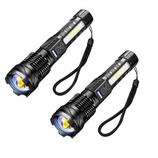 USB Rechargeable LED Flashlight (1- or 2-Pack) product image